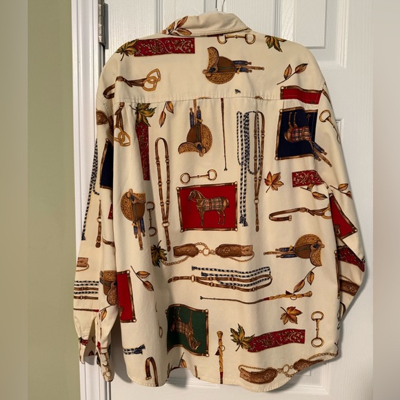 Talbots Equestrian Button up - Picture 2 of 8